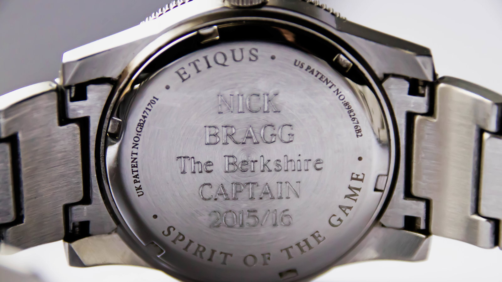 Etiqus watches pay homage to club captains with free engravings
